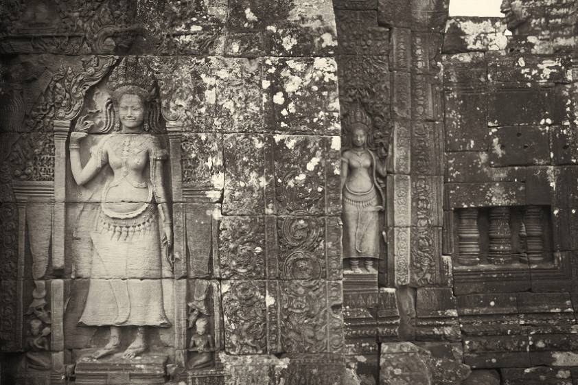 Стандартная стена в одном из храмов Стандартная стена в одном из храмов