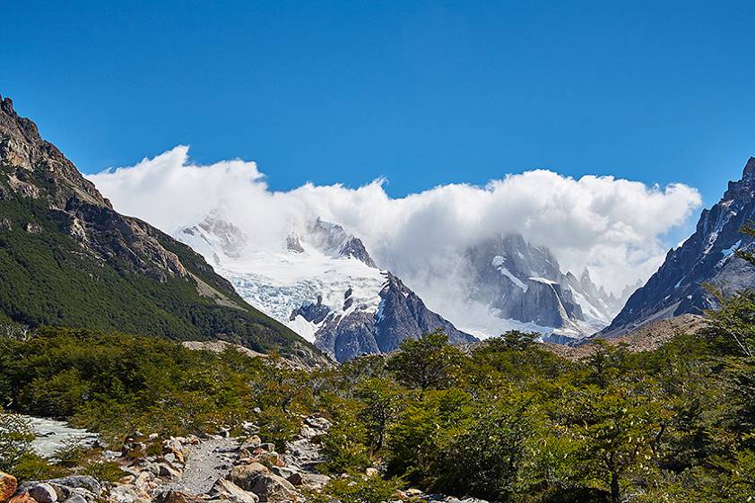 Окрестности Эль Чалтен и горы Фитц Рой