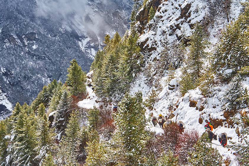 Тропа Base Camp Everest