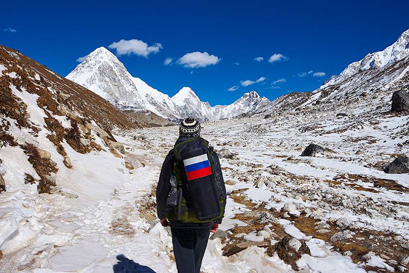 По дороге в Лобуче, 4900 метров По дороге в Лобуче, 4900 метров