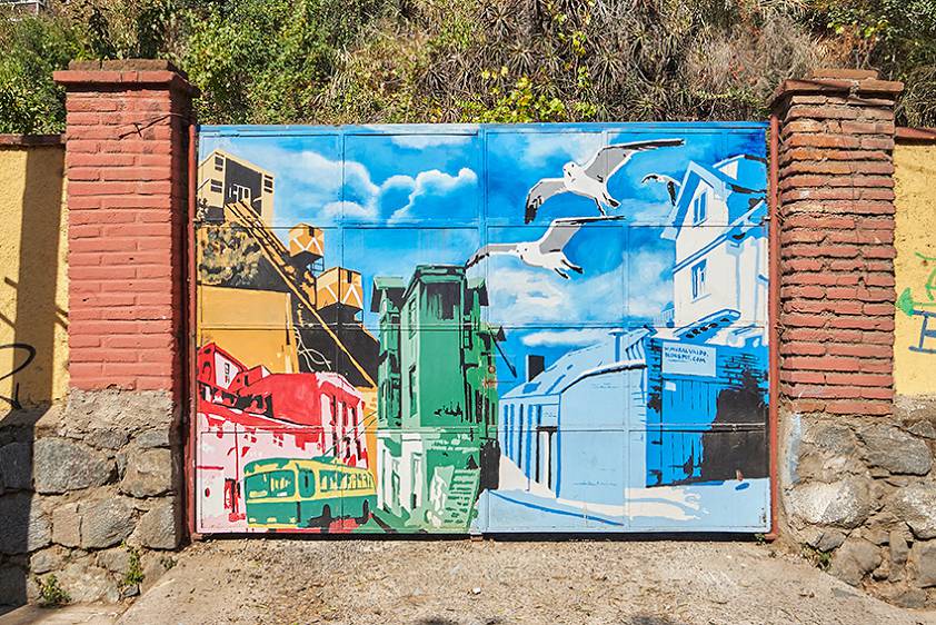 Графити Вальпараисо