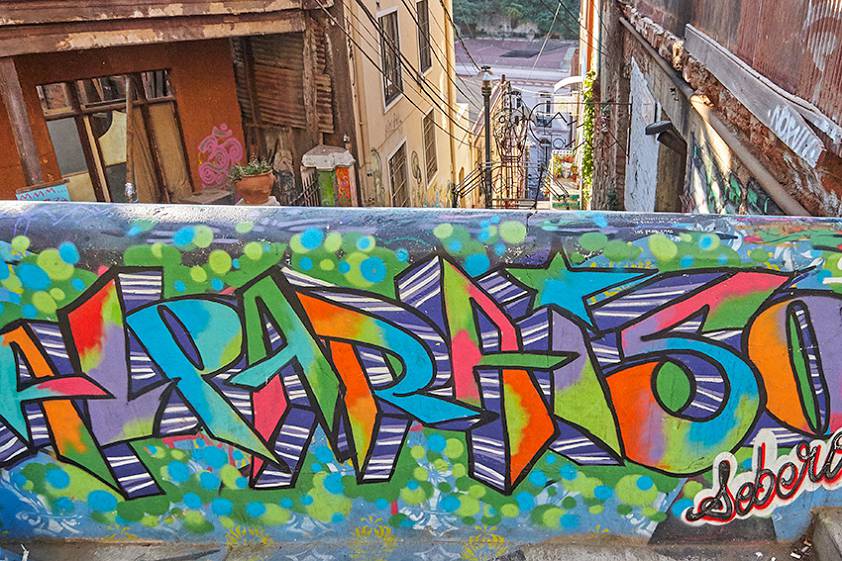 Графити Вальпараисо