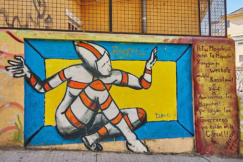 Графити Вальпараисо