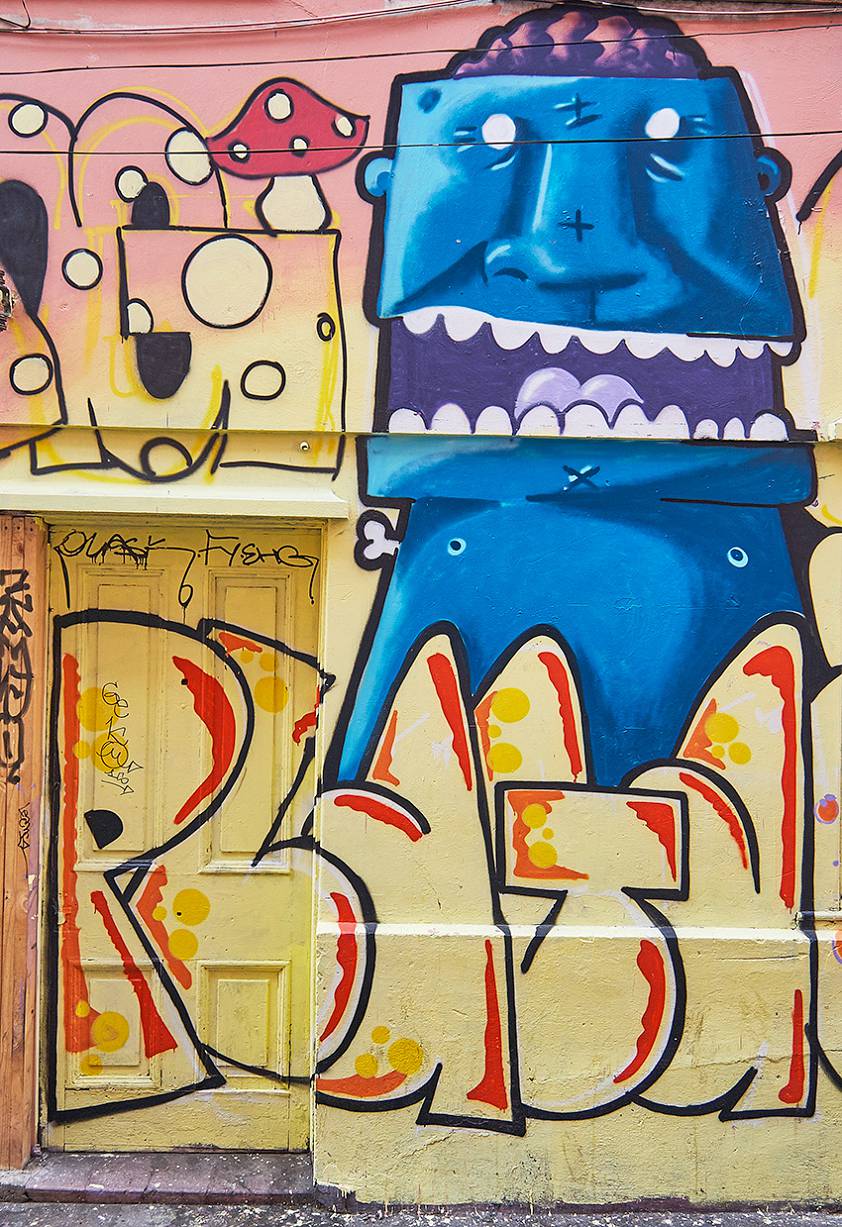 Графити Вальпараисо