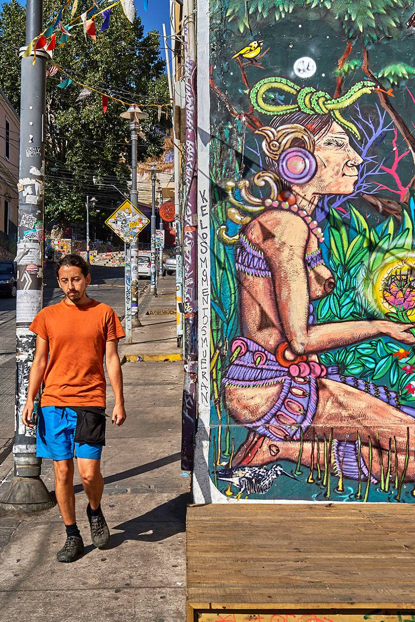 Графити Вальпараисо