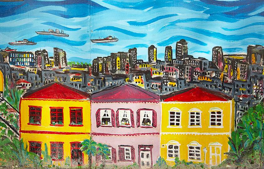 Уличное творчество в Чили