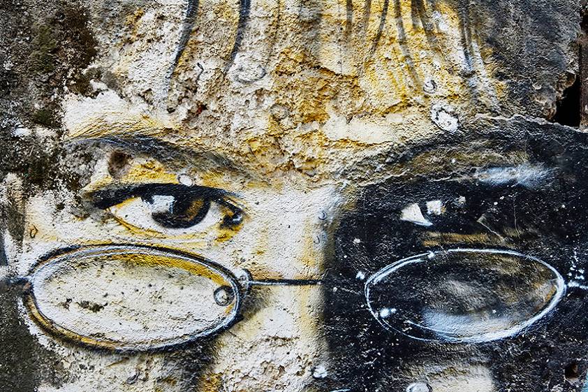 Уличное творчество в Чили