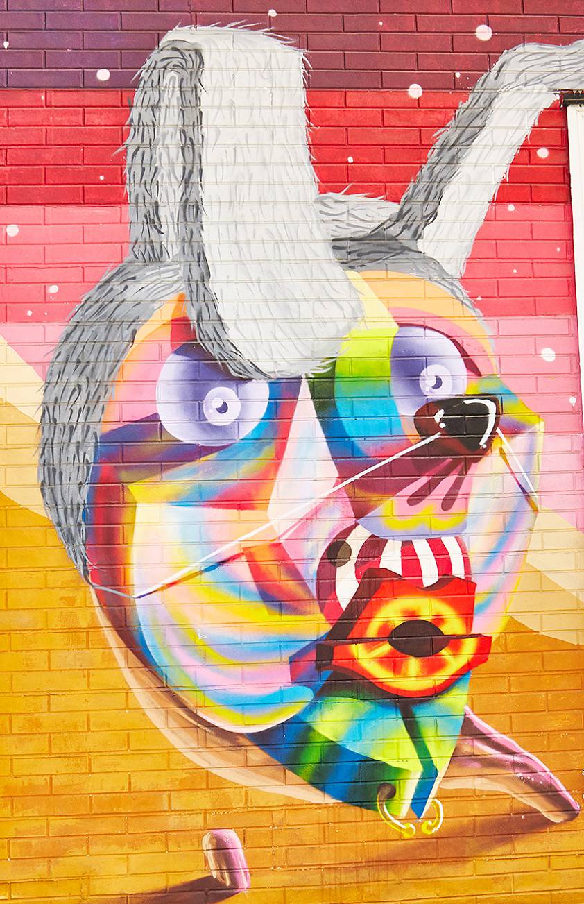 Уличное творчество в Чили