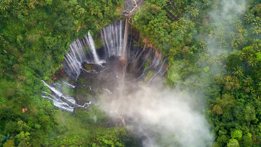 Водопад Тумпак Севу