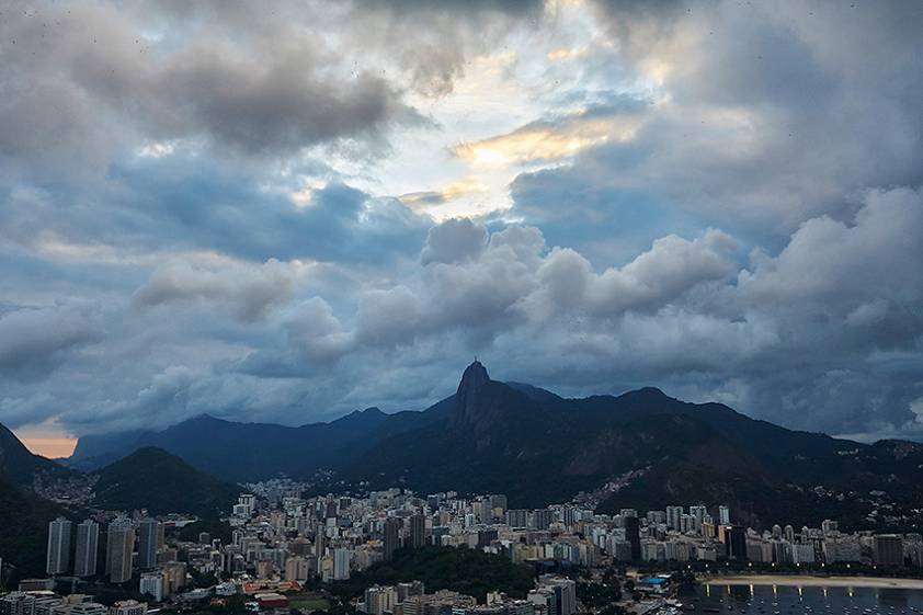 Рио с холма Morro do Urka
