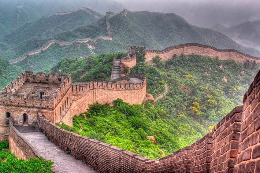 великая китайская стена фото