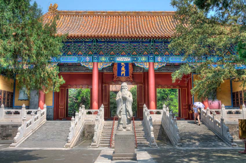 Достопримечательности. Храм Конфуция (Beijing Temple of Confucius)