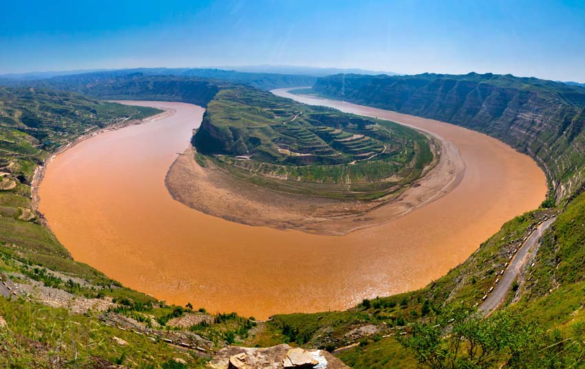Желтая река в Китае (Хуанхэ)