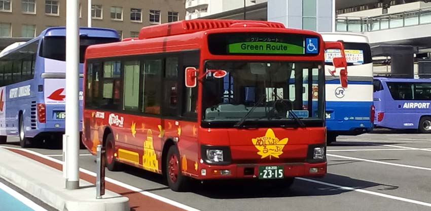 Бесплатный автобус в Хиросима