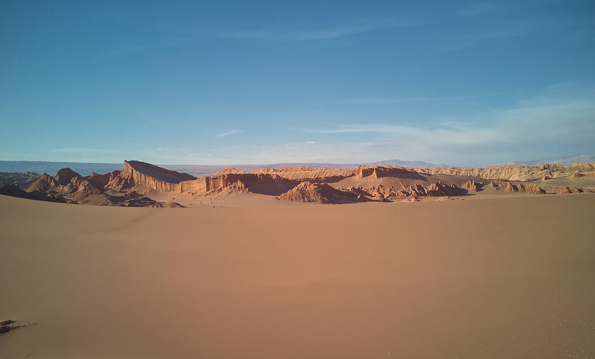 Пески самой засушливой пустыни в мире