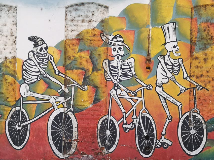 Уличное творчество в Вальпараисо